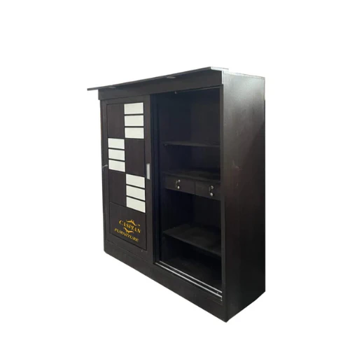 Wardrobe with Sliding Door for Bedroom | Cupboard with 2 Sliding Doors | 4 Door Wardrobe - Image 6
